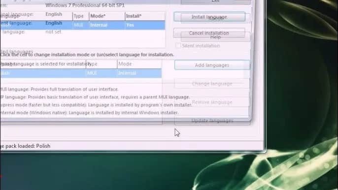 Jak zainstalować spolszczenie Windows 7 - prosta instrukcja