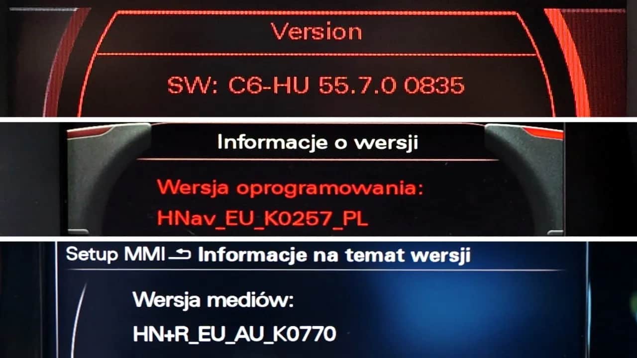 Jak zainstalować spolszczenie MMI 2G w Audi - krok po kroku