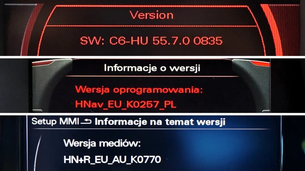 Jak zainstalować spolszczenie MMI 2G w Audi - krok po kroku
