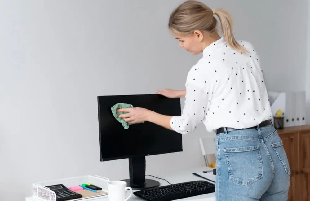 Najlepsze sposoby, czym czyścić monitor IPS, aby uniknąć uszkodzeń ekranu