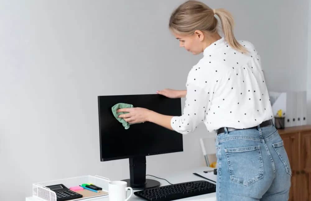 Najlepsze sposoby, czym czyścić monitor IPS, aby uniknąć uszkodzeń ekranu