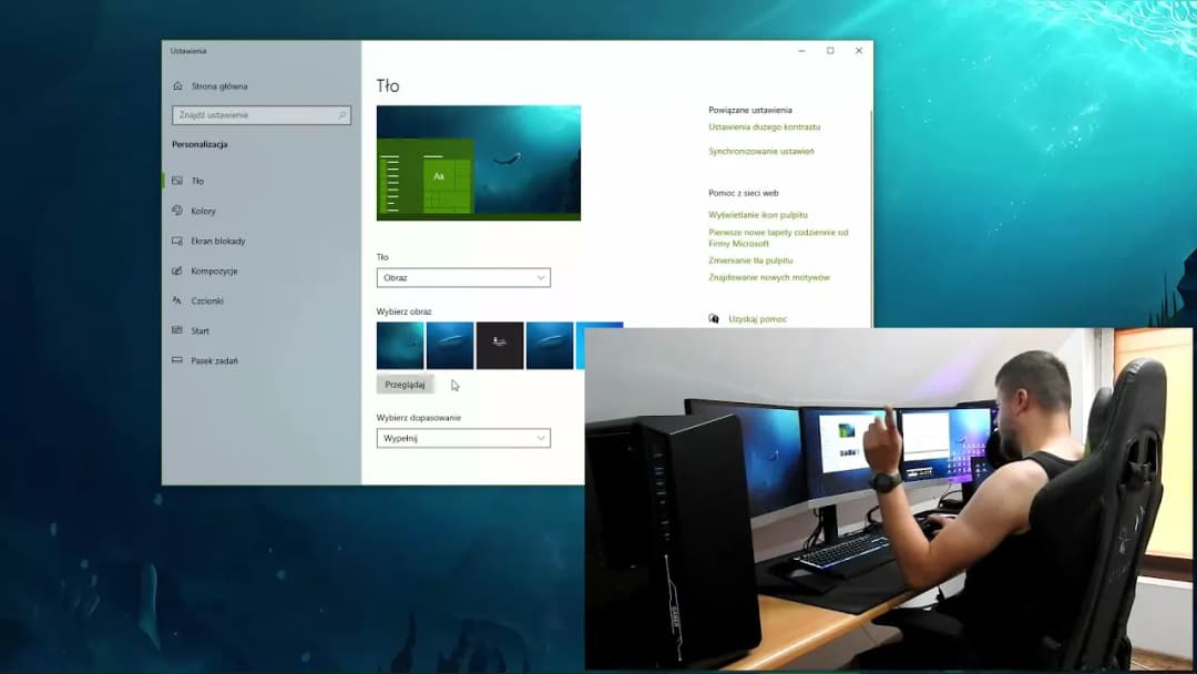 Jak ustawic tapete na 2 monitorach i cieszyć się unikalnym designem
