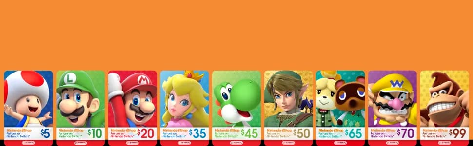 Karta podarunkowa Nintendo Switch: wszystko co musisz wiedzieć o zakupie