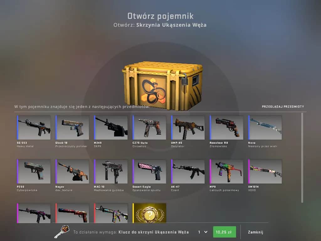 Cena kluczy CS:GO - Wszystko, co musisz wiedzieć o cenach i sposobach zakupu