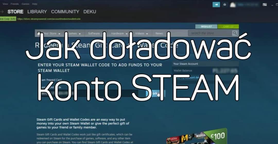 Jak doładować konto na Steam bez problemów – proste metody i porady